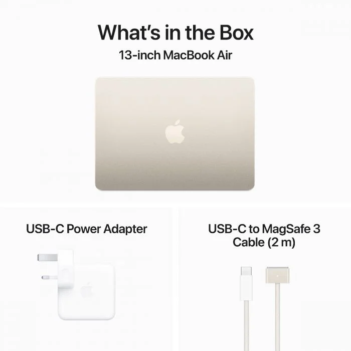 MacBook Air M3 Starlight