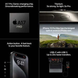 iPhone 15 Pro Max - White Titanium