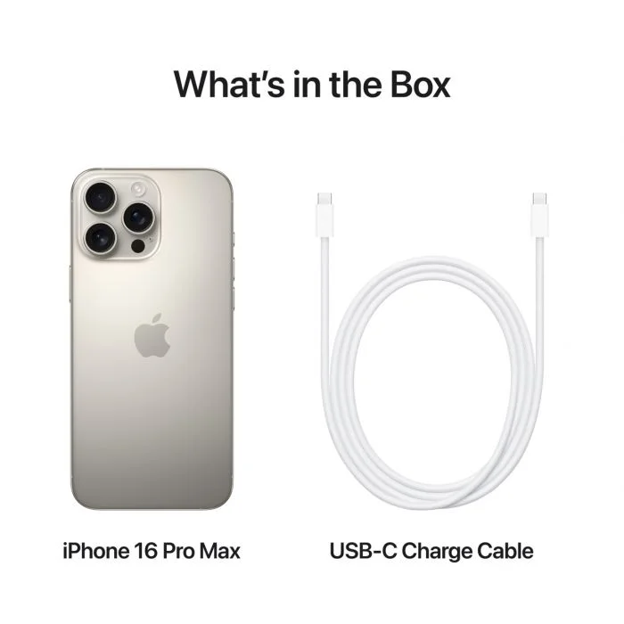 iPhone 16 Pro Max - Natural Titanium